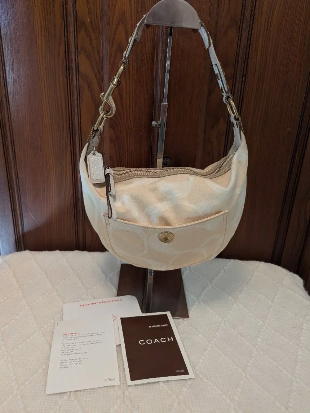Coach L05J-132 Vintage Coach Hamptons signature 